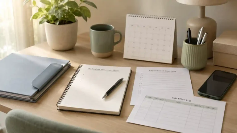 Family questions checklist for bipolar disorder medication discussions
