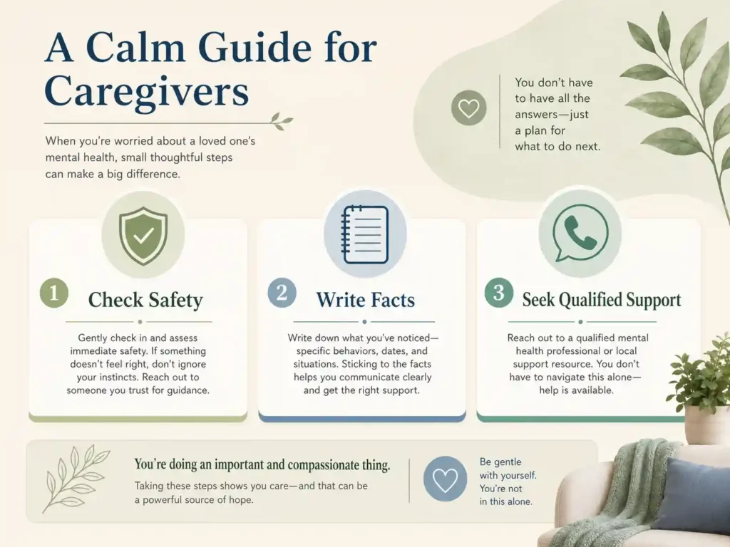 Calm decision guide for families worried about bipolar disorder or drug use